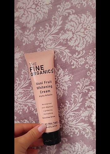 The Fine Organics Noni Meyveli Beyazlatıcı Krem 100 ml - Görsel 3