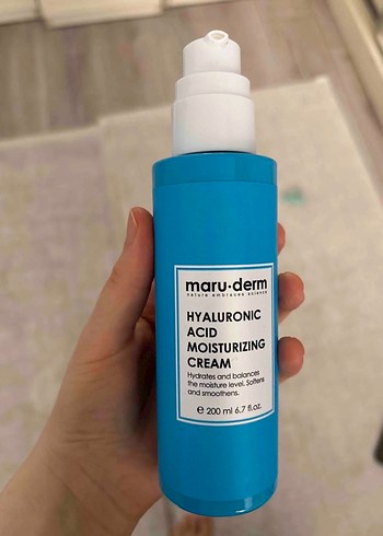 Maru.derm Hyaluronik Asit Nemlendirici Krem 200 ml - Görsel 2