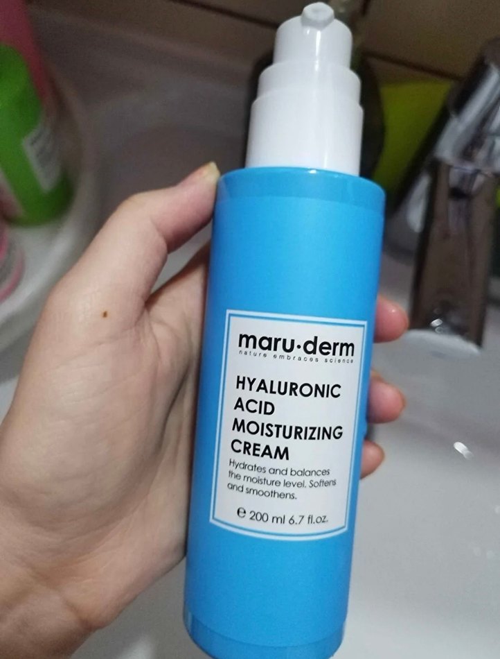 Maru.derm Hyaluronik Asit Nemlendirici Krem 200 ml - Görsel 3