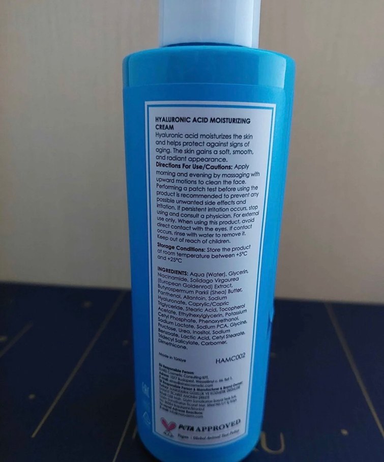 Maru.derm Hyaluronik Asit Nemlendirici Krem 200 ml - Görsel 5