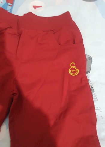 Kırmızı Çocuk Rahat Kesim Eşofman Altı - Görsel 3