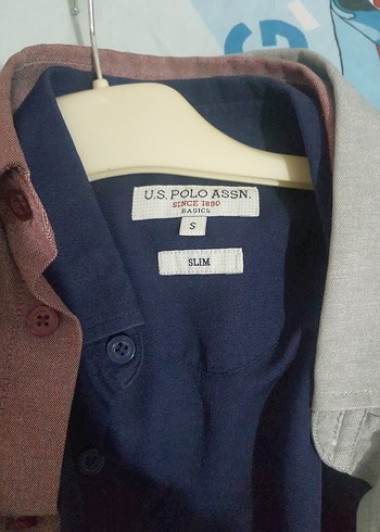 Gri Pamuklu Uzun Kollu Erkek Gömlek Fiyat 3lü için geçerlidir . - Görsel 3