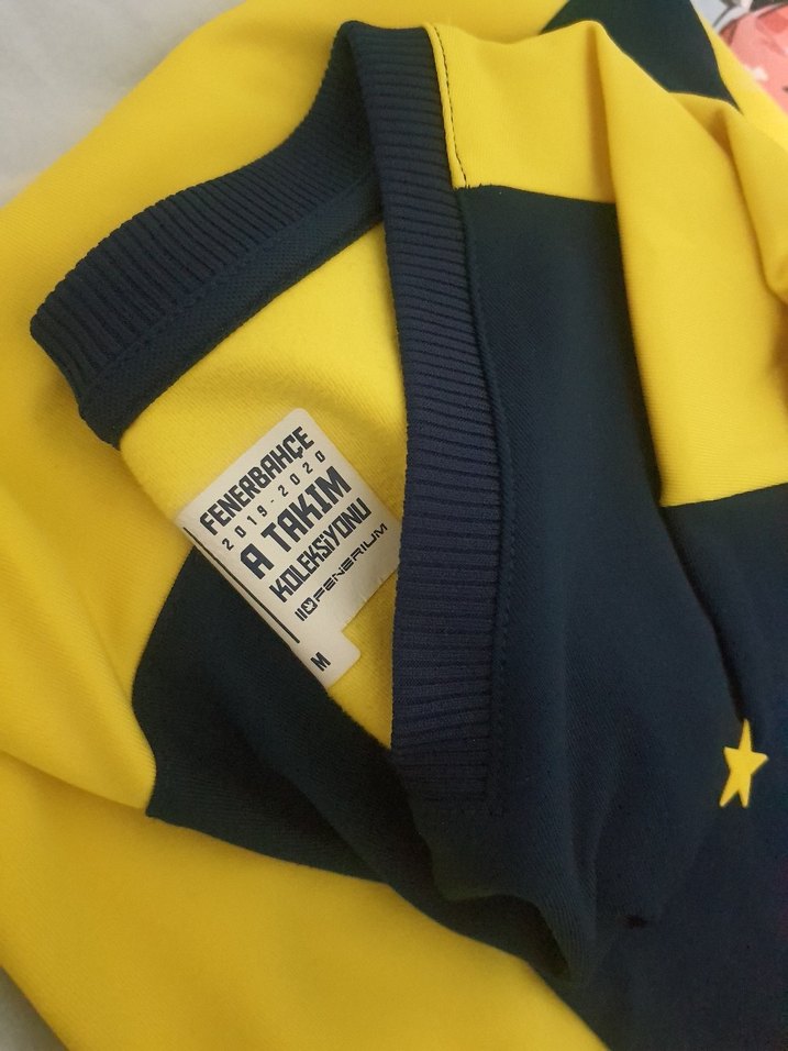 Erkek Sarı Fitilli Uzun Kollu Spor Tişört - Görsel 3
