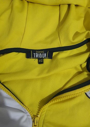 Sarı Fermuarlı Kapüşonlu Erkek Yağmurluk - Görsel 3