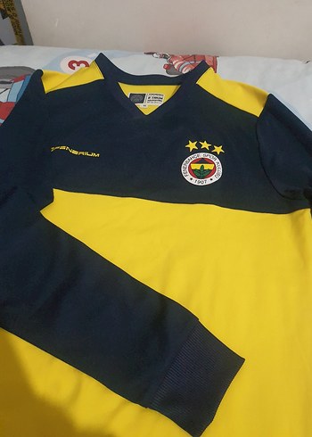 Sarı Siyah Erkek Spor Sweatshirt - Görsel 4