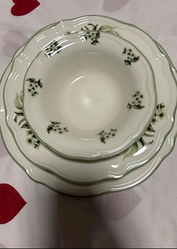 Julia Stoneware 48 Parça 12 Kişilik Yemek Takımı Yeşil - Görsel 2