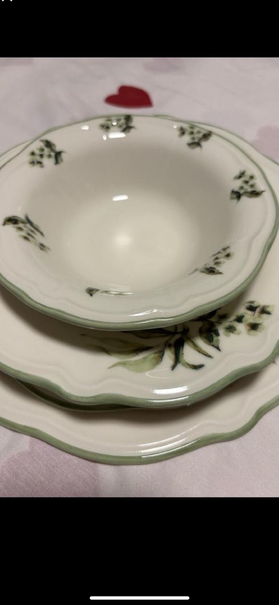 Julia Stoneware 48 Parça 12 Kişilik Yemek Takımı Yeşil - Görsel 3