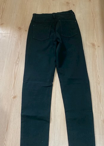 Koyu yesil Kadın Denim Pantolon - Görsel 2