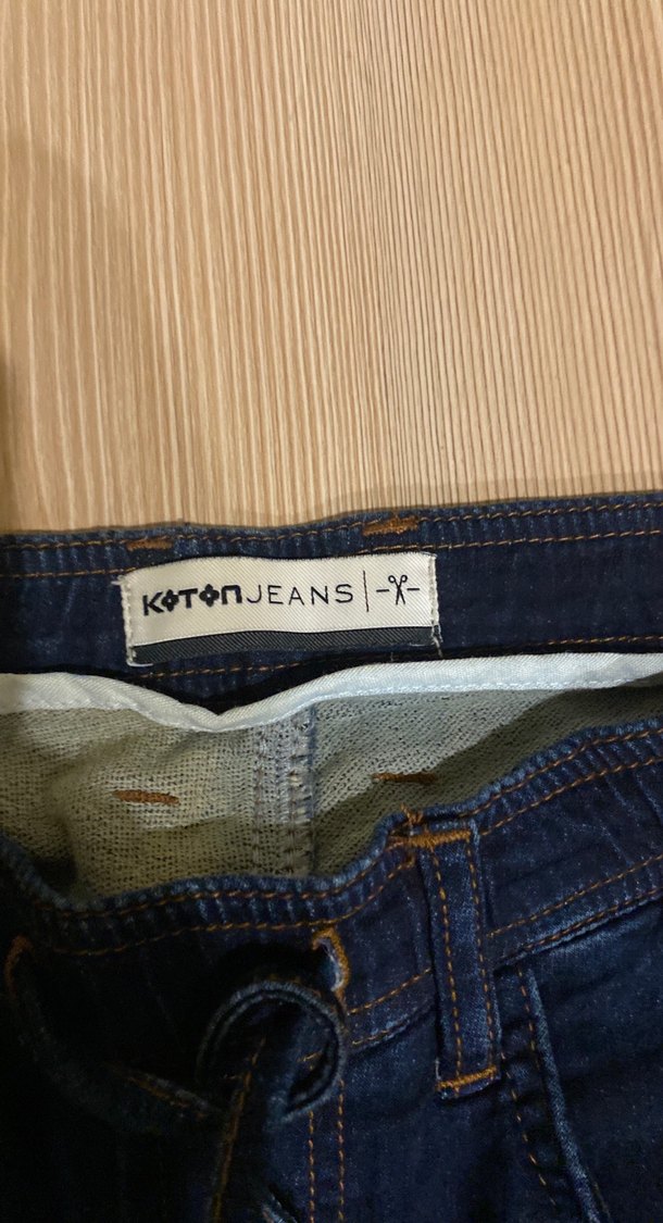 Erkek Lacivert Regular Fit likrali cok yumusak bir Denim Pantolo - Görsel 2