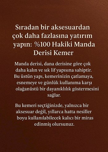 Levi's spor deri kemer - Görsel 7