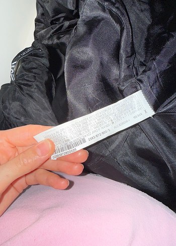 Zara Siyah Deri Ceket - Görsel 6