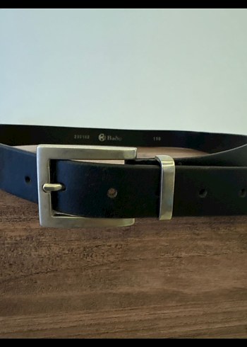 Koyu Kahverengi Klasik Erkek Kemer - Görsel 2