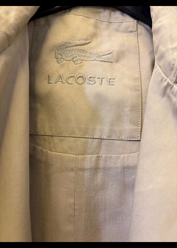 Bej Kadın  Uzun Trençkot - Görsel 4