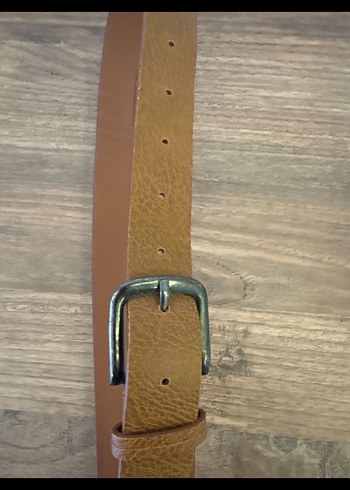 Kahverengi Deri Kadın Kemer - Görsel 2