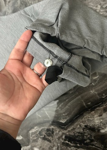 Gri hamile pantolon - Görsel 2