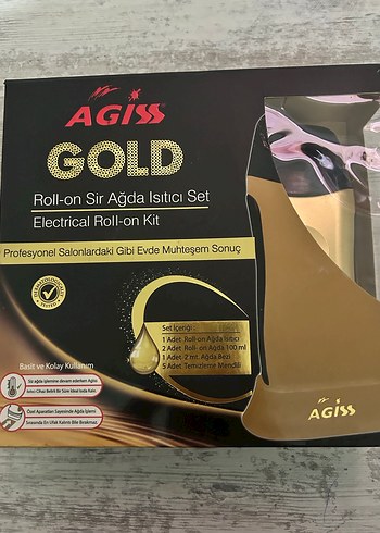 Agiss Gold Elektrikli Roll-on Ağda Isıtıcı Seti - Görsel 2