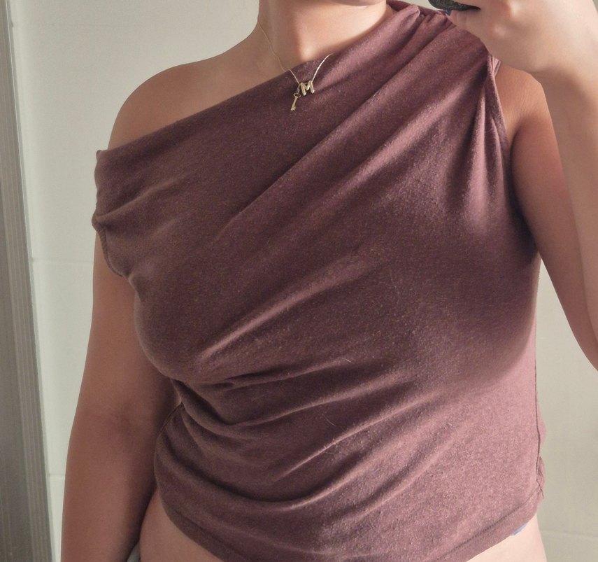 Pull and Bear düşük omuz üst — görsel 2/5