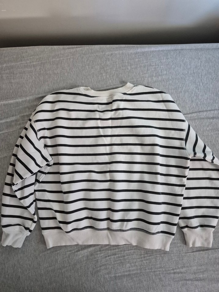 H&M çizgili sweatshirt — görsel 4/5