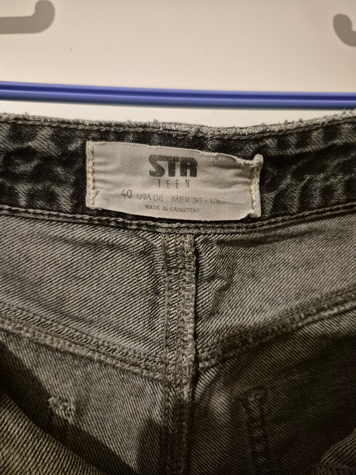 Stradivarius Siyah Kot Pantolon — görsel 2/5