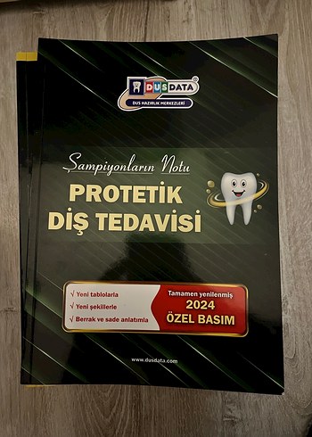 2024 Protetik Diş Tedavisi Şampiyonların Notu Dus