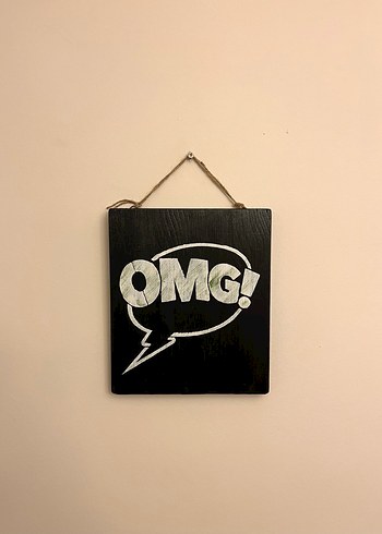 OMG! Komik Kitap Temalı Duvar Panosu