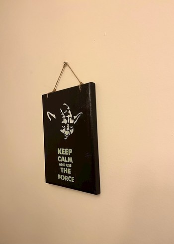 Beden Star Wars Yoda Duvar Panosu