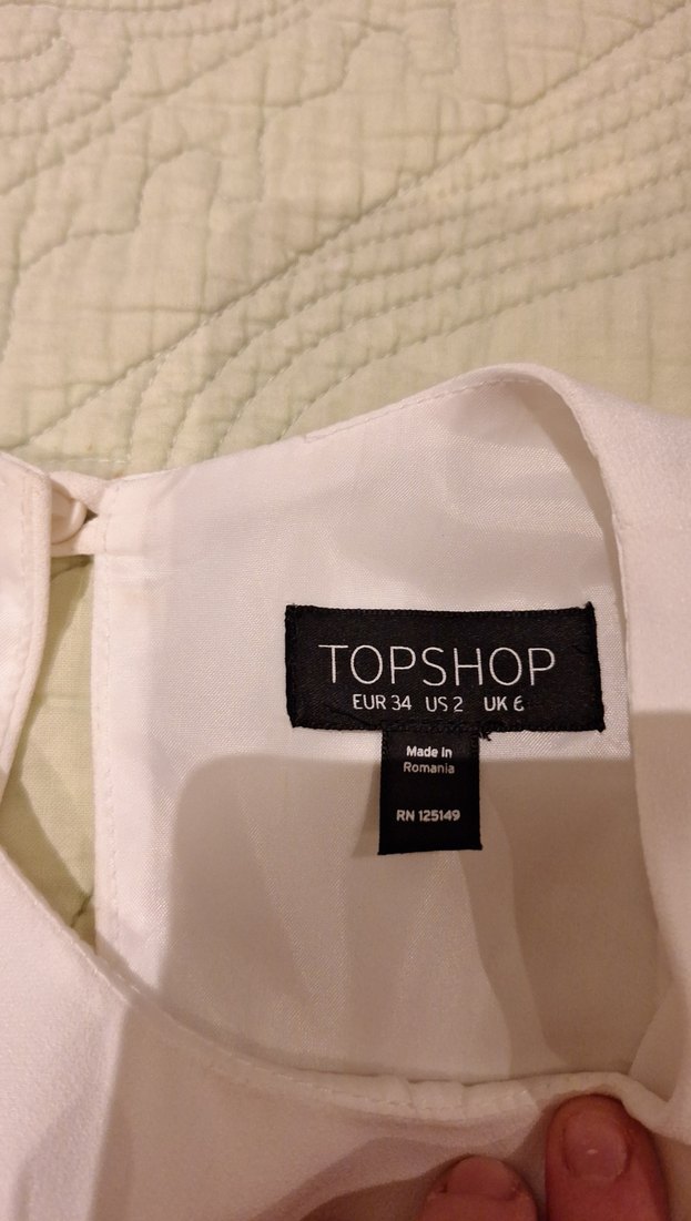 Dantel Detaylı Beyaz Kısa Tulum - Görsel 2