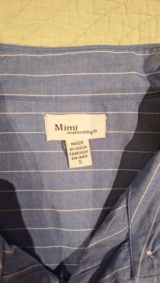 Düğmeli Kolsuz Hamile Midi Tunik. - Görsel 2