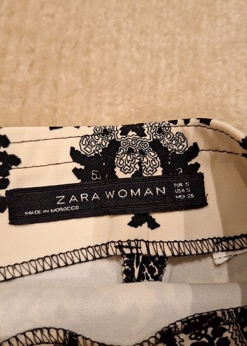 Dantelli Desenli Midi Mini Etek - Görsel 2