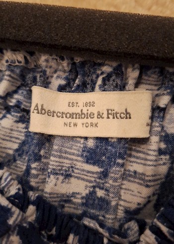 Mavi Gri Bohem Kolsuz Elbise - Görsel 2