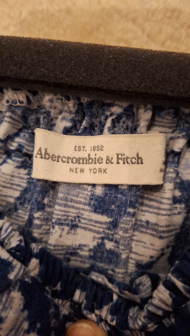 Mavi Gri Bohem Kolsuz Elbise - Görsel 2