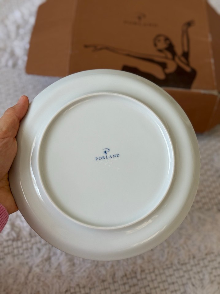 Lacivert Desenli pasta tabağı morocco - Görsel 2