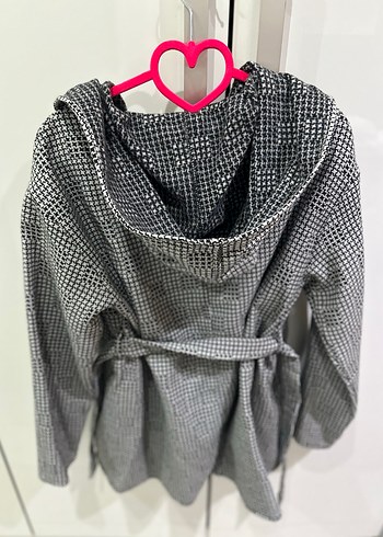 Kemerli Midi Kadın Kaban - Görsel 4