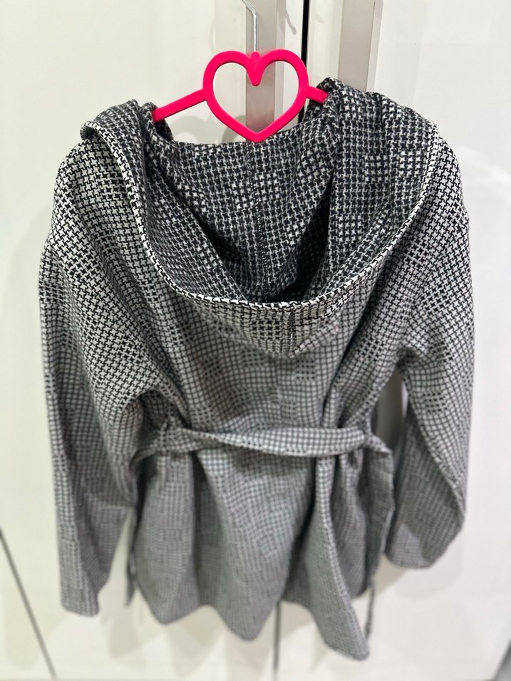 Kemerli Midi Kadın Kaban - Görsel 4