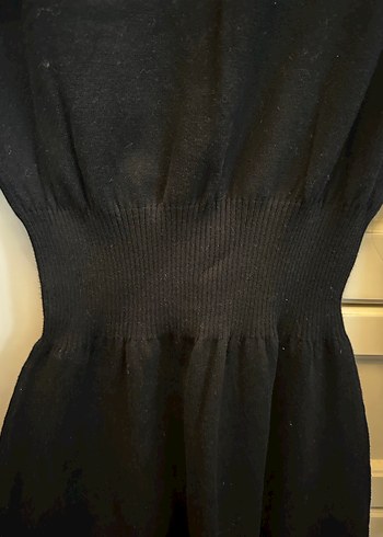 Mango Siyah Triko Elbise - Görsel 5