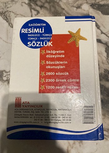 İlköğretim Resimli İngilizce-Türkçe Sözlük - Görsel 2