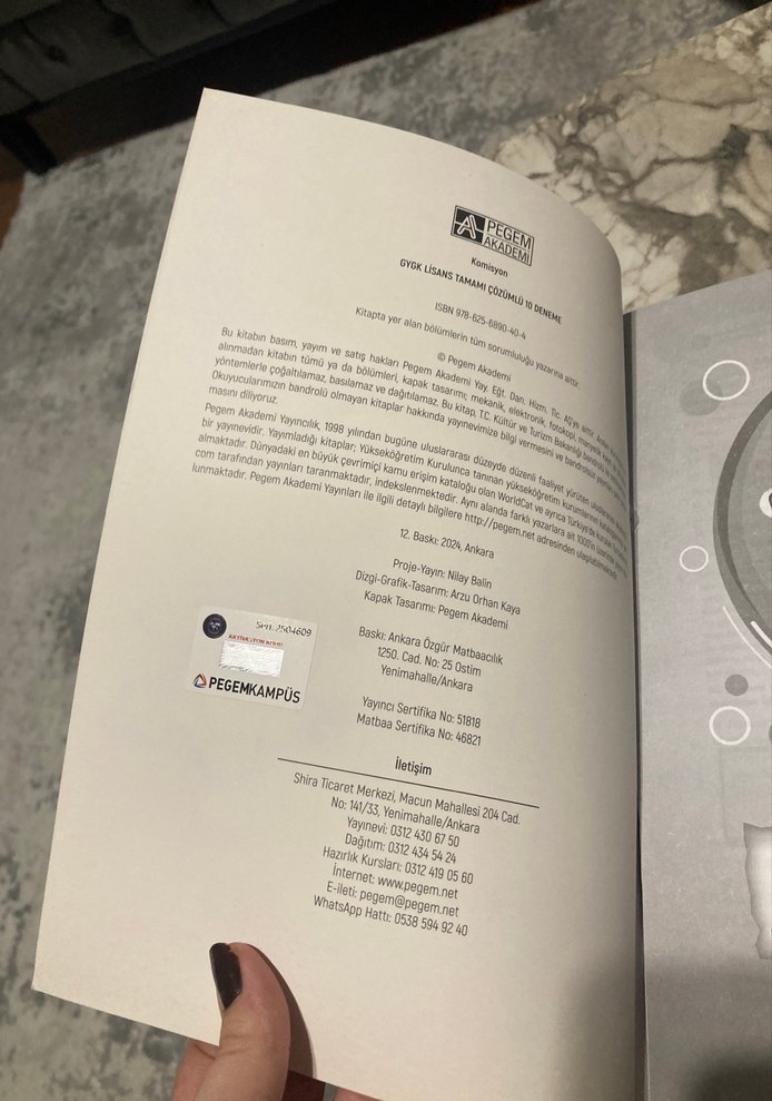 KPSS 2024 Genel Yetenek Genel Kültür 10 Deneme - Görsel 2