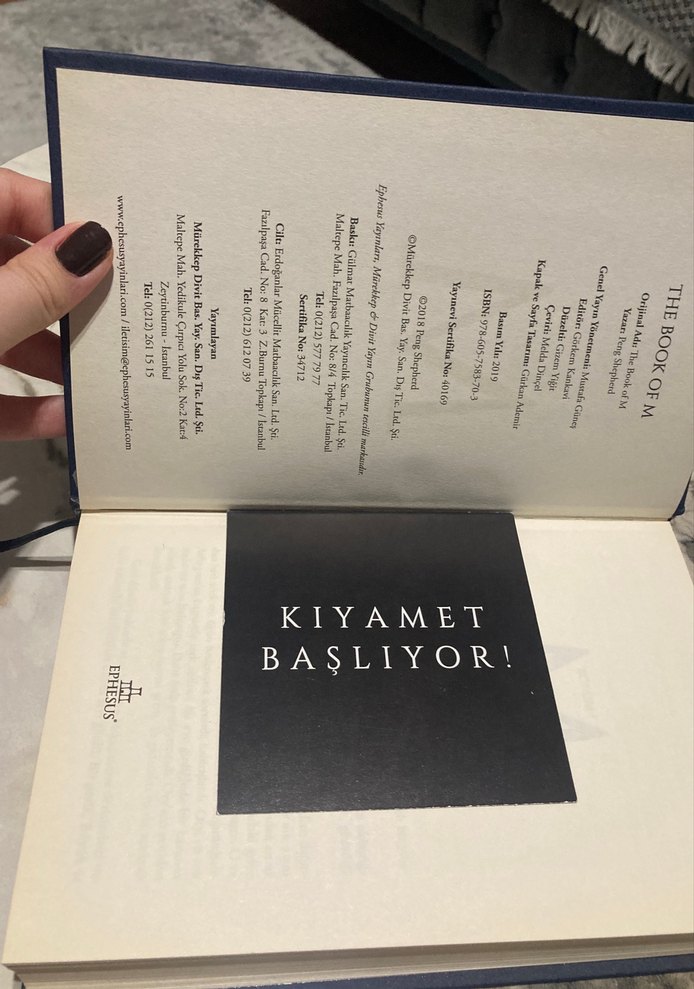 The Book of M - Peng Shepherd - Görsel 2