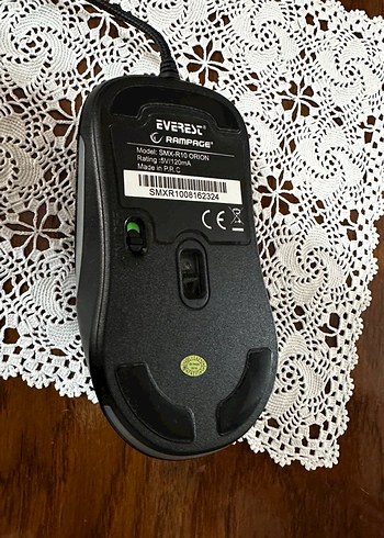 Beden Kablolu Kırmızı Siyah Gaming Mouse