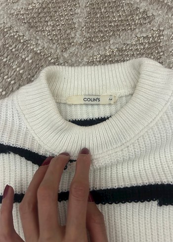 Kadın Bisiklet Yaka Örgü Kazak - Görsel 3