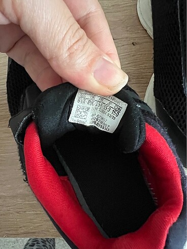 25 Beden siyah Renk Adidas ayakkabı