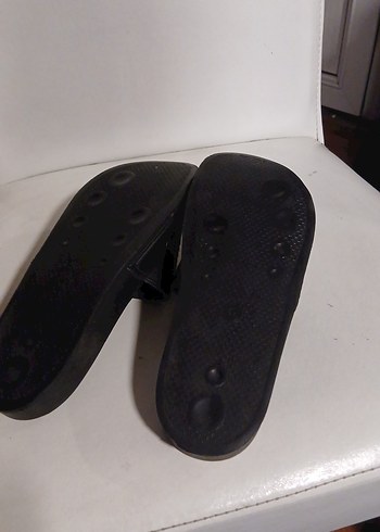 Siyah Baskılı Erkek Terlik - Görsel 3