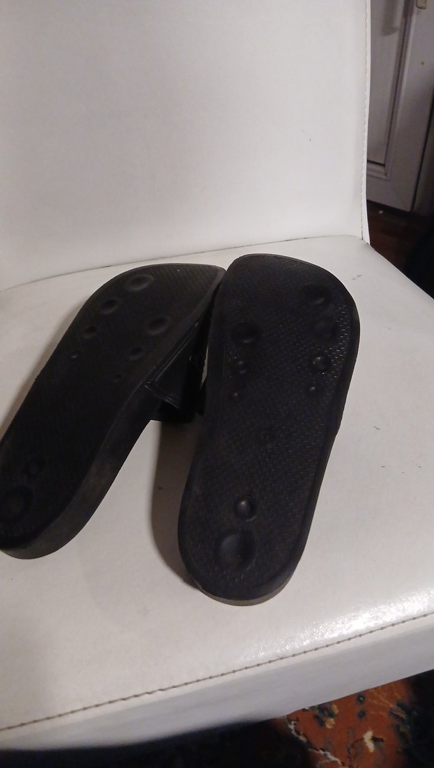 Siyah Baskılı Erkek Terlik - Görsel 3