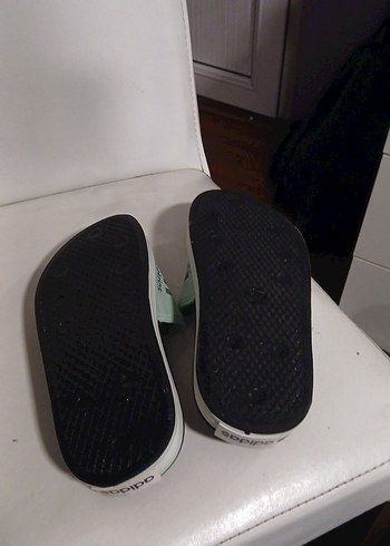 Erkek Yeşil Spor Terlik Velcro Bantlı - Görsel 3