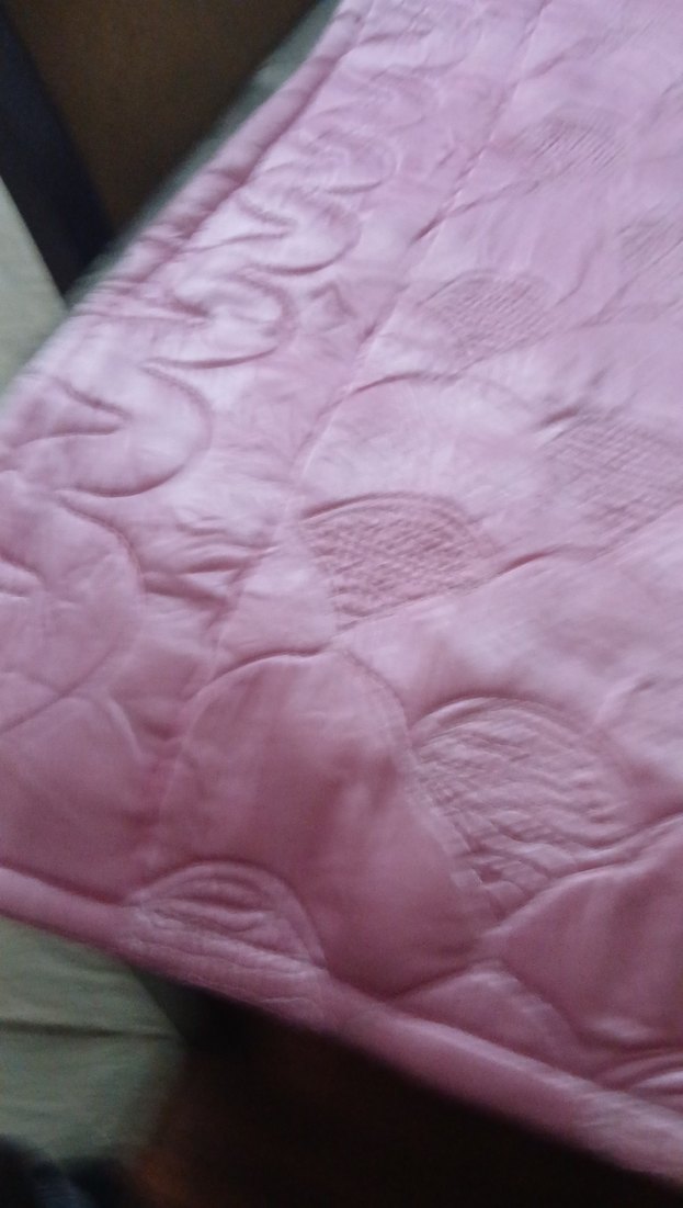 İşlemeli Parlak Pembe seccade - Görsel 5