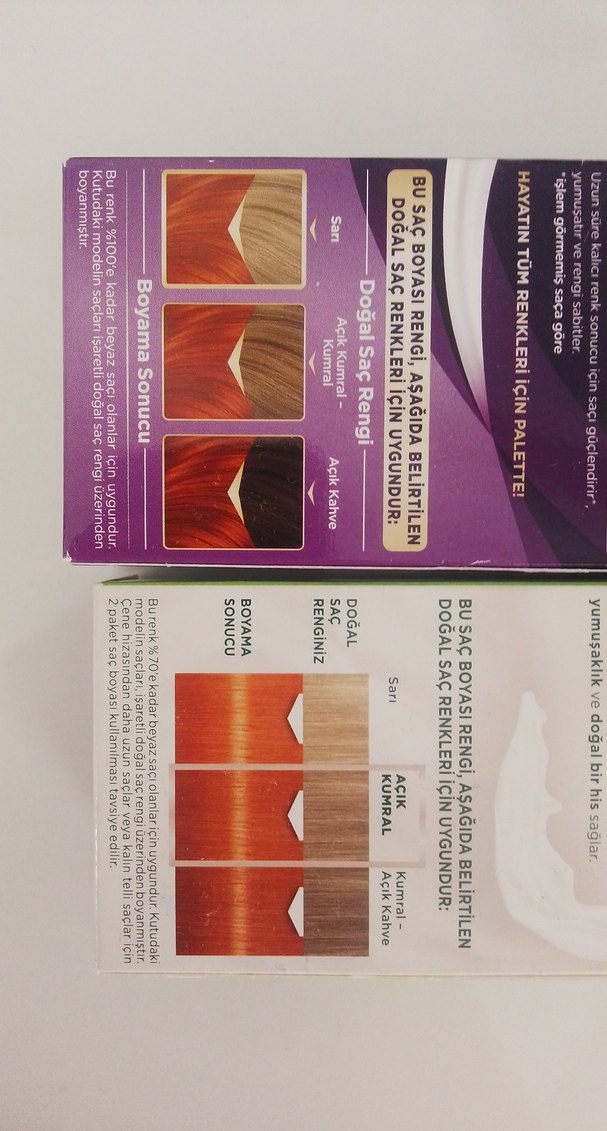 Palette Kalıcı Doğal Görünen Saç Boyası 7-77 & 8-77 - Görsel 2