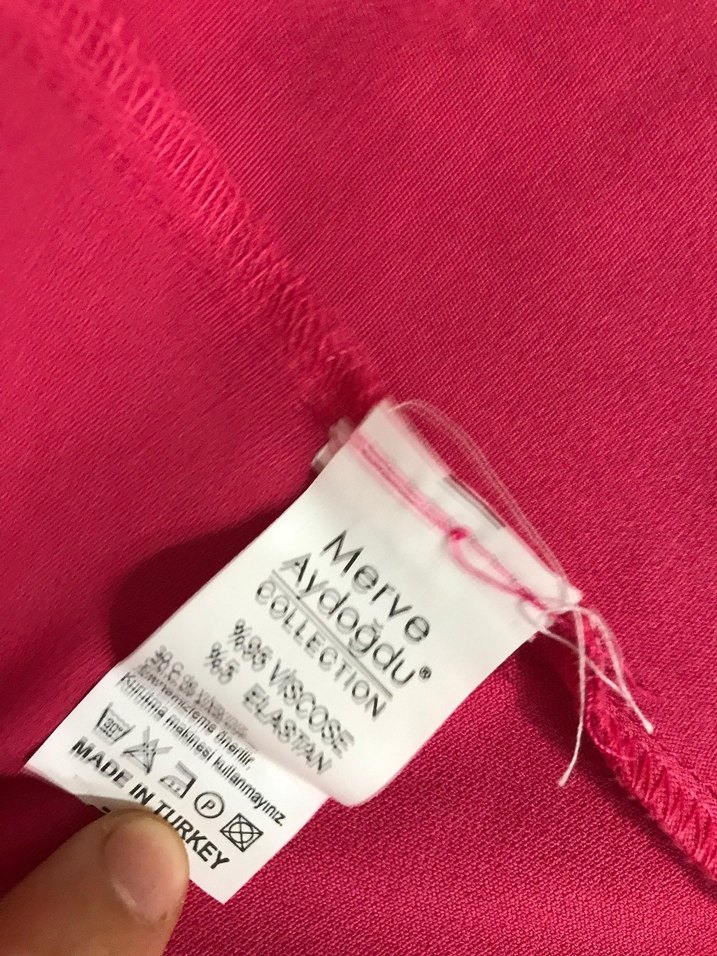 Pembe Düğmeli Kadın Midi Blazer - Görsel 4