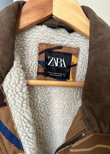 Zara Erkek Kamuflaj Desenli Ceket - Görsel 3