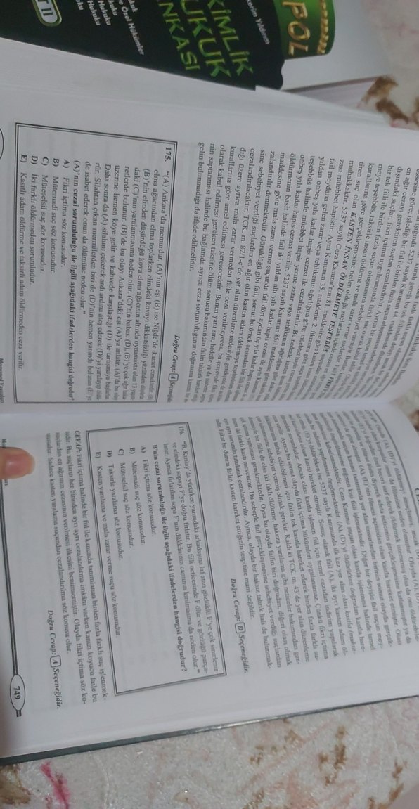 Adli Hakimlik Kamu Hukuku Soru Bankası Cilt 1 - Görsel 2