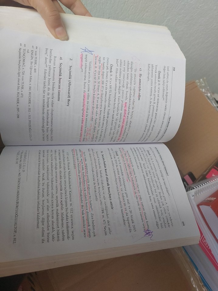 Türk Borçlar Hukuku Genel Hükümler Kitabı - Görsel 3